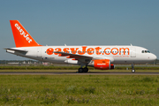 easyJet Airbus A319-111 (G-EZAO) at  Amsterdam - Schiphol, Netherlands