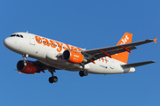 easyJet Airbus A319-111 (G-EZAO) at  Barcelona - El Prat, Spain