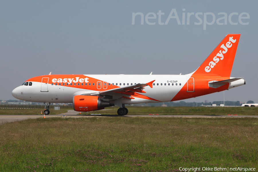 easyJet Airbus A319-111 (G-EZAP) | Photo 500838