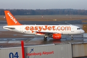 easyJet Airbus A319-111 (G-EZAS) at  Hamburg - Fuhlsbuettel (Helmut Schmidt), Germany