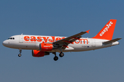 easyJet Airbus A319-111 (G-EZAT) at  Barcelona - El Prat, Spain