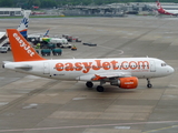 easyJet Airbus A319-111 (G-EZAT) at  Dusseldorf - International, Germany
