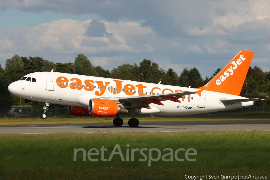 easyJet Airbus A319-111 (G-EZAU) | Photo 120759