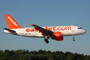 easyJet Airbus A319-111 (G-EZAW) at  Hamburg - Fuhlsbuettel (Helmut Schmidt), Germany