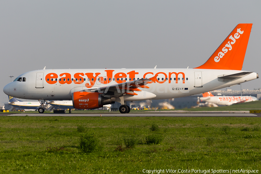 easyJet Airbus A319-111 (G-EZAY) | Photo 104386