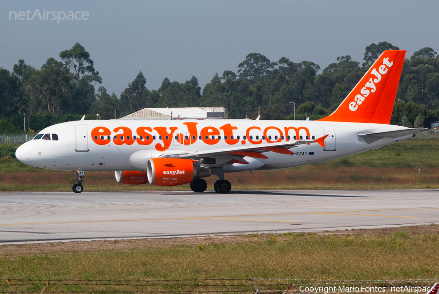 easyJet Airbus A319-111 (G-EZAY) | Photo 296893