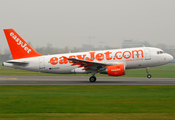 easyJet Airbus A319-111 (G-EZAY) at  Warsaw - Frederic Chopin International, Poland