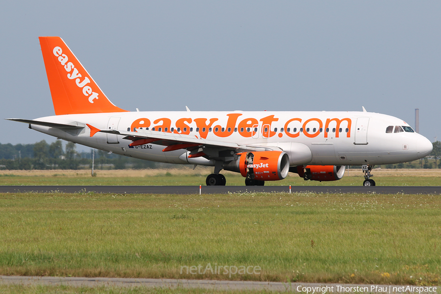 easyJet Airbus A319-111 (G-EZAZ) | Photo 63121