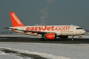 easyJet Airbus A319-111 (G-EZAZ) at  Salzburg - W. A. Mozart, Austria