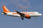 easyJet Airbus A319-111 (G-EZBA) at  Amsterdam - Schiphol, Netherlands