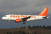 easyJet Airbus A319-111 (G-EZBA) at  Hamburg - Fuhlsbuettel (Helmut Schmidt), Germany