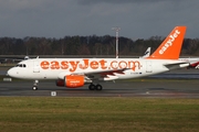 easyJet Airbus A319-111 (G-EZBA) at  Hamburg - Fuhlsbuettel (Helmut Schmidt), Germany