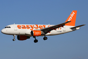 easyJet Airbus A319-111 (G-EZBA) at  Lisbon - Portela, Portugal