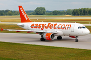 easyJet Airbus A319-111 (G-EZBA) at  Munich, Germany