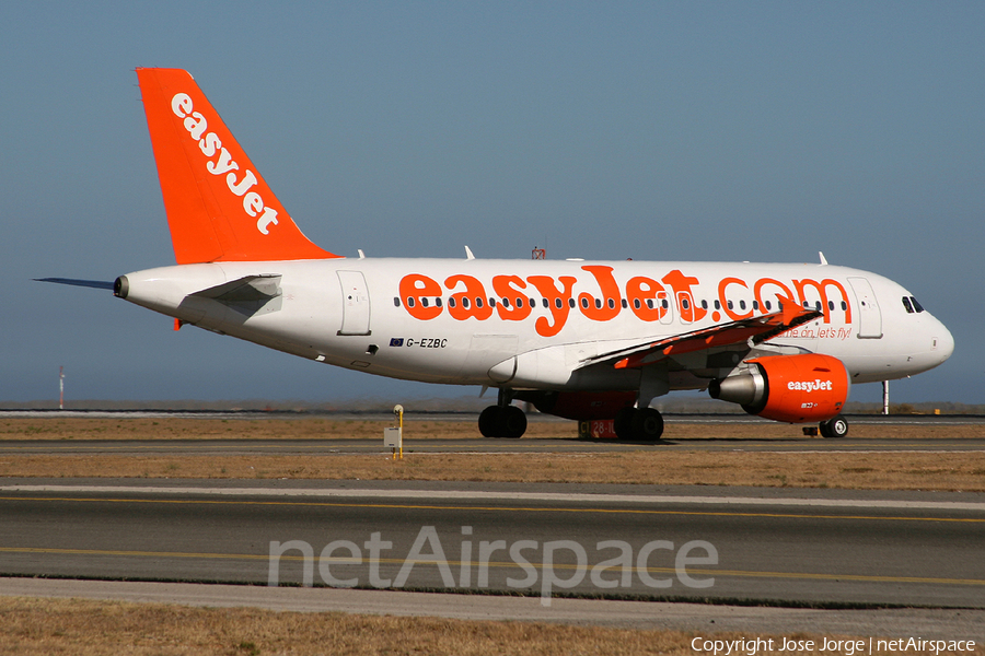 easyJet Airbus A319-111 (G-EZBC) | Photo 648439