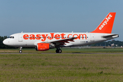 easyJet Airbus A319-111 (G-EZBE) at  Amsterdam - Schiphol, Netherlands