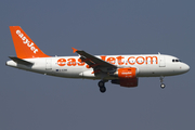 easyJet Airbus A319-111 (G-EZBE) at  Copenhagen - Kastrup, Denmark