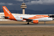 easyJet Airbus A319-111 (G-EZBE) at  Palma De Mallorca - Son San Juan, Spain