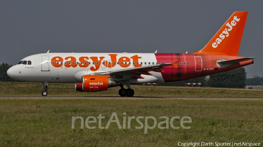easyJet Airbus A319-111 (G-EZBF) | Photo 230478