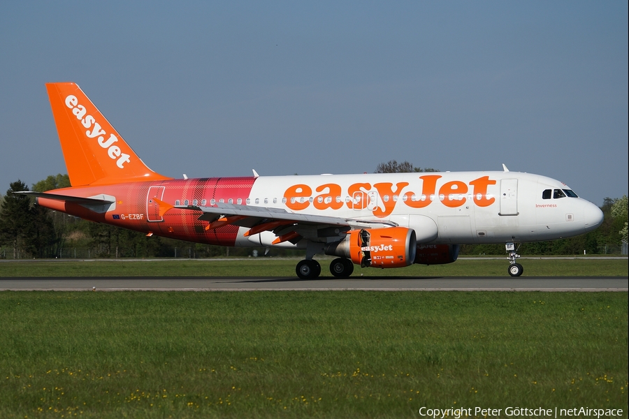 easyJet Airbus A319-111 (G-EZBF) | Photo 107275