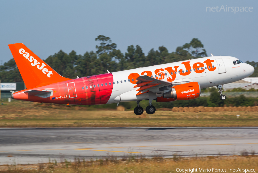 easyJet Airbus A319-111 (G-EZBF) | Photo 117080