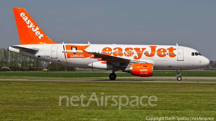 easyJet Airbus A319-111 (G-EZBG) | Photo 235433