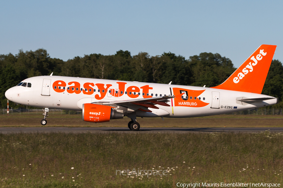 easyJet Airbus A319-111 (G-EZBG) | Photo 166260