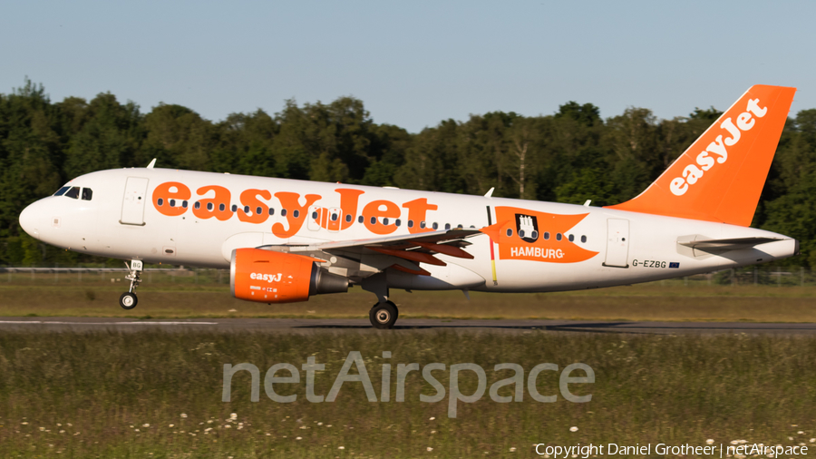 easyJet Airbus A319-111 (G-EZBG) | Photo 166949
