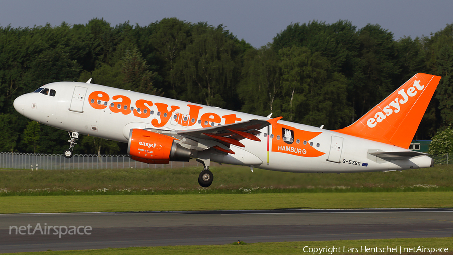 easyJet Airbus A319-111 (G-EZBG) | Photo 167239