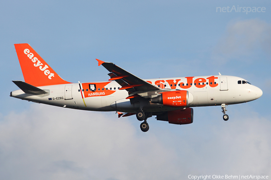 easyJet Airbus A319-111 (G-EZBG) | Photo 47200