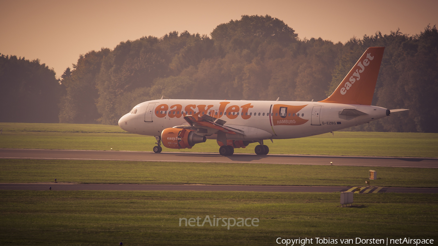 easyJet Airbus A319-111 (G-EZBG) | Photo 89737