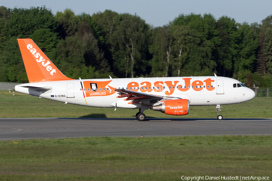 easyJet Airbus A319-111 (G-EZBG) | Photo 517078
