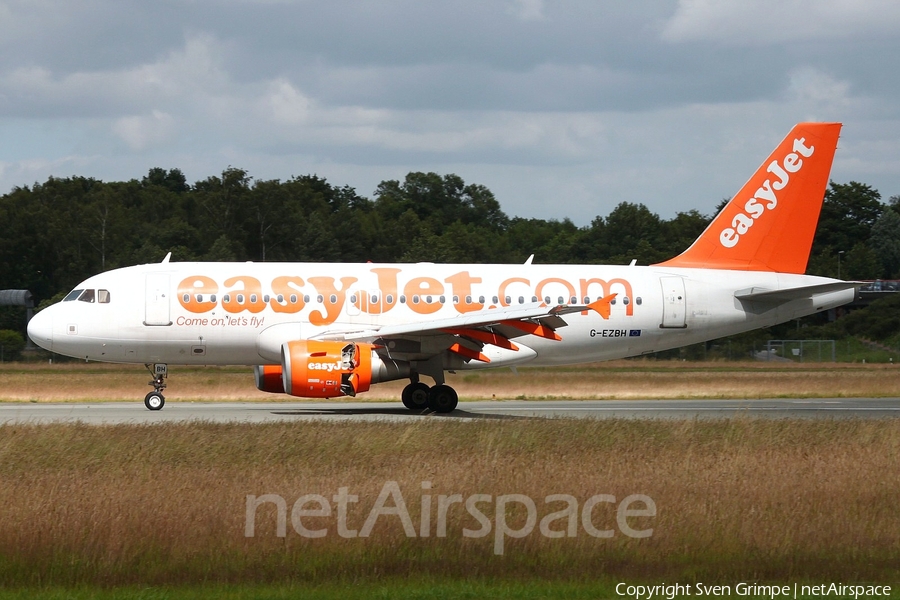easyJet Airbus A319-111 (G-EZBH) | Photo 50520