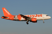 easyJet Airbus A319-111 (G-EZBI) at  Amsterdam - Schiphol, Netherlands