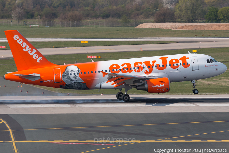 easyJet Airbus A319-111 (G-EZBI) | Photo 61185