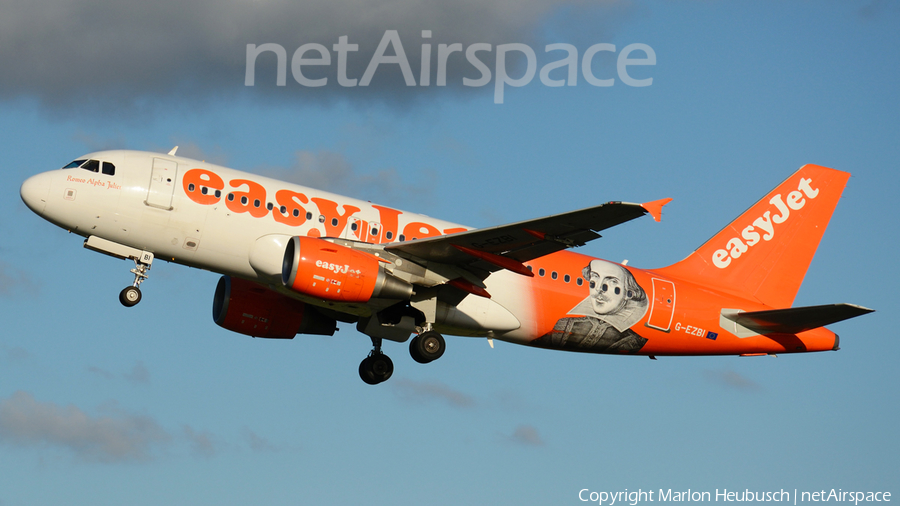 easyJet Airbus A319-111 (G-EZBI) | Photo 126590