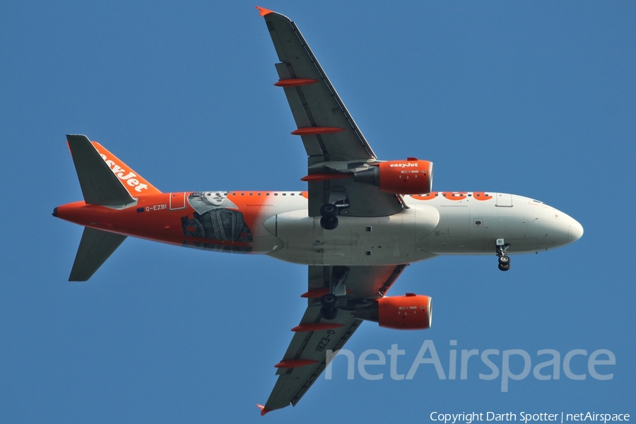 easyJet Airbus A319-111 (G-EZBI) | Photo 225570