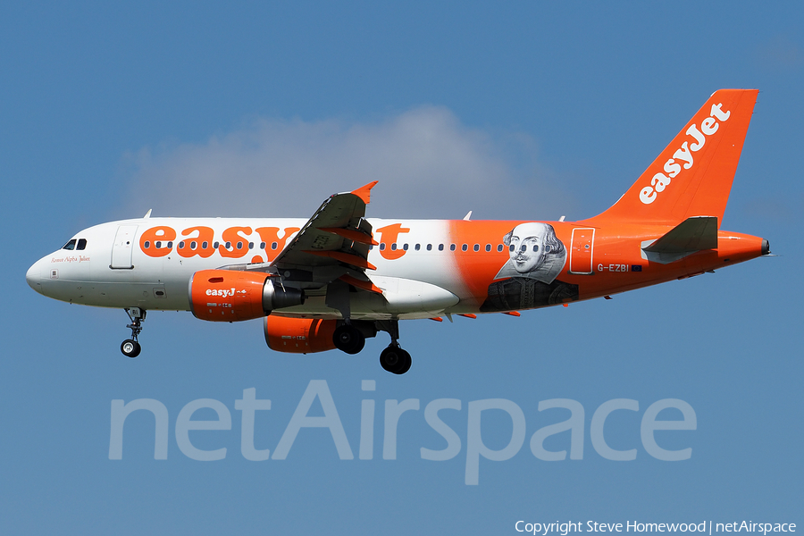 easyJet Airbus A319-111 (G-EZBI) | Photo 174567