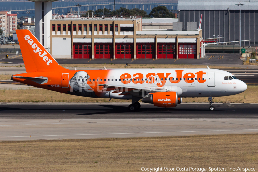 easyJet Airbus A319-111 (G-EZBI) | Photo 96968