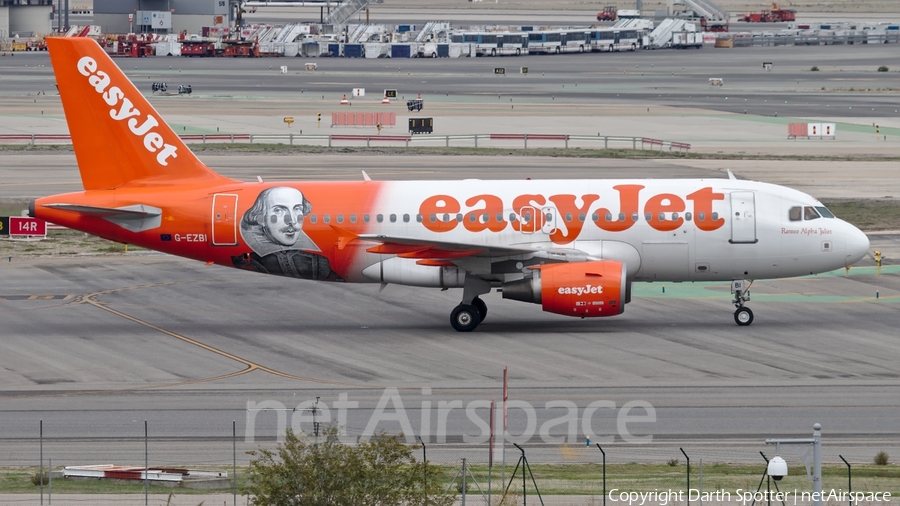 easyJet Airbus A319-111 (G-EZBI) | Photo 233589