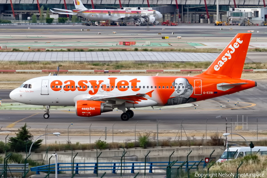 easyJet Airbus A319-111 (G-EZBI) | Photo 553278