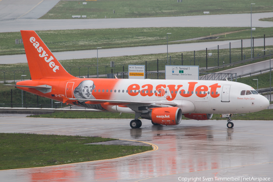easyJet Airbus A319-111 (G-EZBI) | Photo 185639