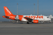 easyJet Airbus A319-111 (G-EZBI) at  Munich, Germany