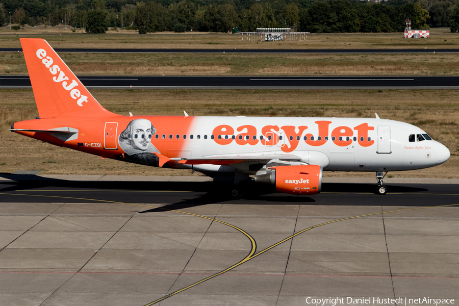 easyJet Airbus A319-111 (G-EZBI) | Photo 425293