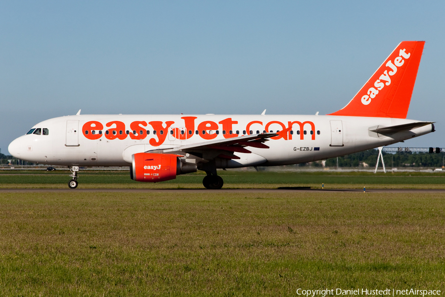 easyJet Airbus A319-111 (G-EZBJ) | Photo 478412