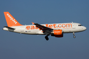 easyJet Airbus A319-111 (G-EZBJ) at  Amsterdam - Schiphol, Netherlands