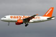 easyJet Airbus A319-111 (G-EZBJ) at  Barcelona - El Prat, Spain