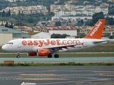 easyJet Airbus A319-111 (G-EZBM) at  Malaga, Spain