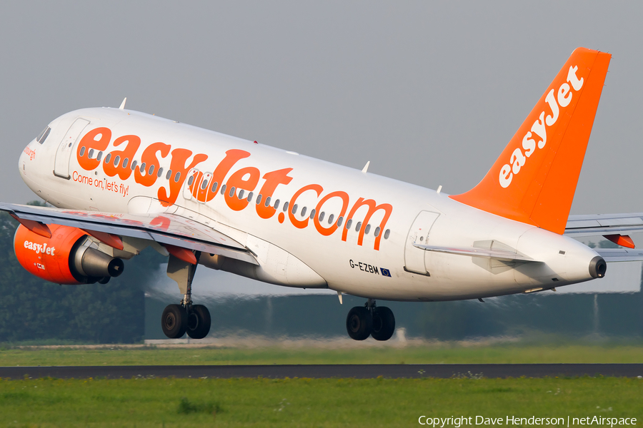 easyJet Airbus A319-111 (G-EZBM) | Photo 11112