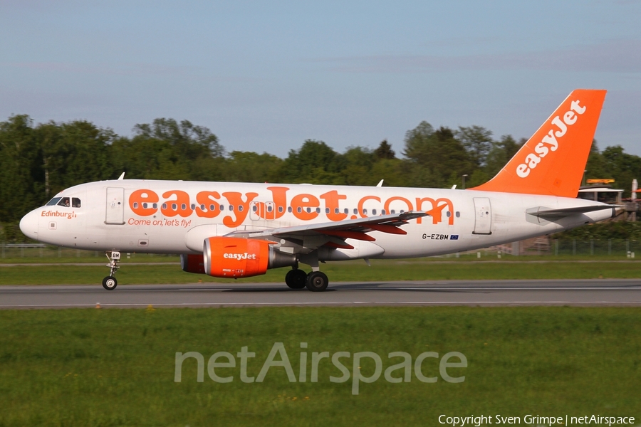 easyJet Airbus A319-111 (G-EZBM) | Photo 445738